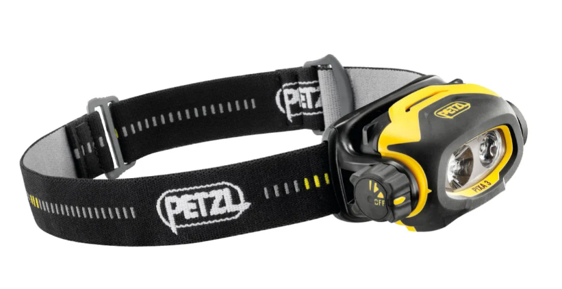 Stirnlampe (ATEX) für Sicht im Nah-Ferbe Fortbewegung 100 LMschwarz/gelb PIXA 3