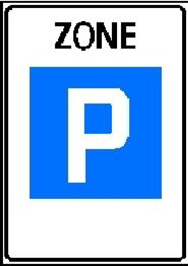 .SIGNALE SCOTCHLITE ZEGZ ZZONEN-PARKVERBOTZ