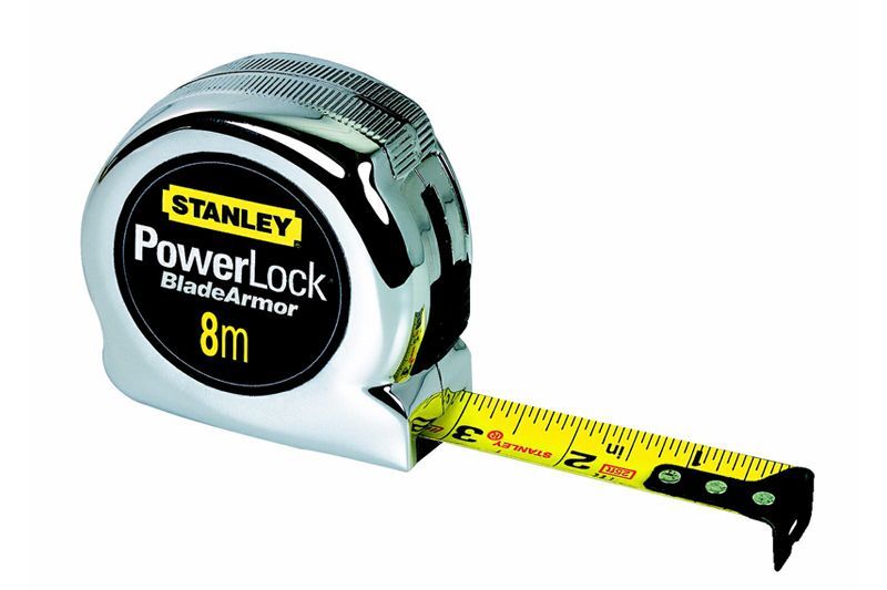 Rollmeter micro Powerlock Breite mm: 25, Länge m: 8