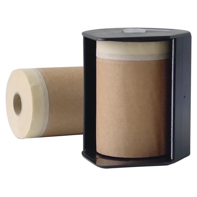 Abdeckpapier mit Papierabdeckband 300mm Rolle à 20m