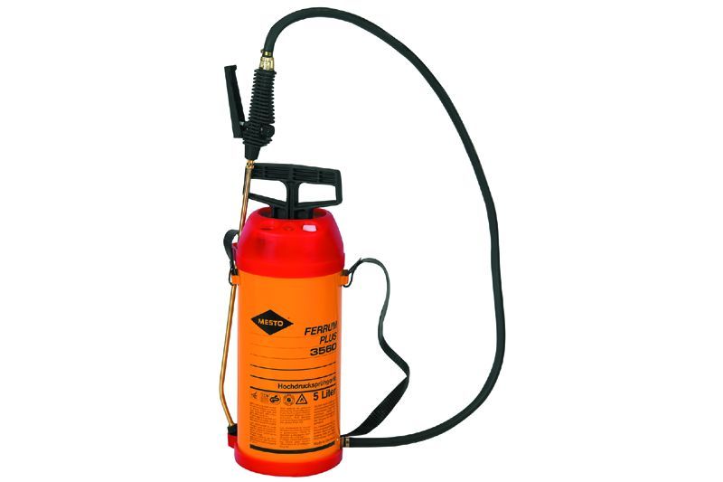 .HD DRUCKSPRÜHGERÄT FERRUM 5 L STAHLBEH.