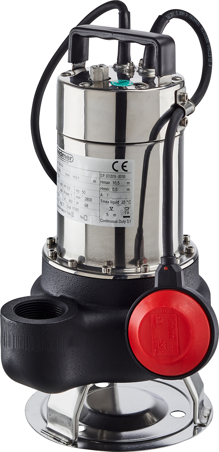 Schmutzwasserpumpe HYDRO-STAR Tiger 90M 24'000 l/h mit Schwimmer