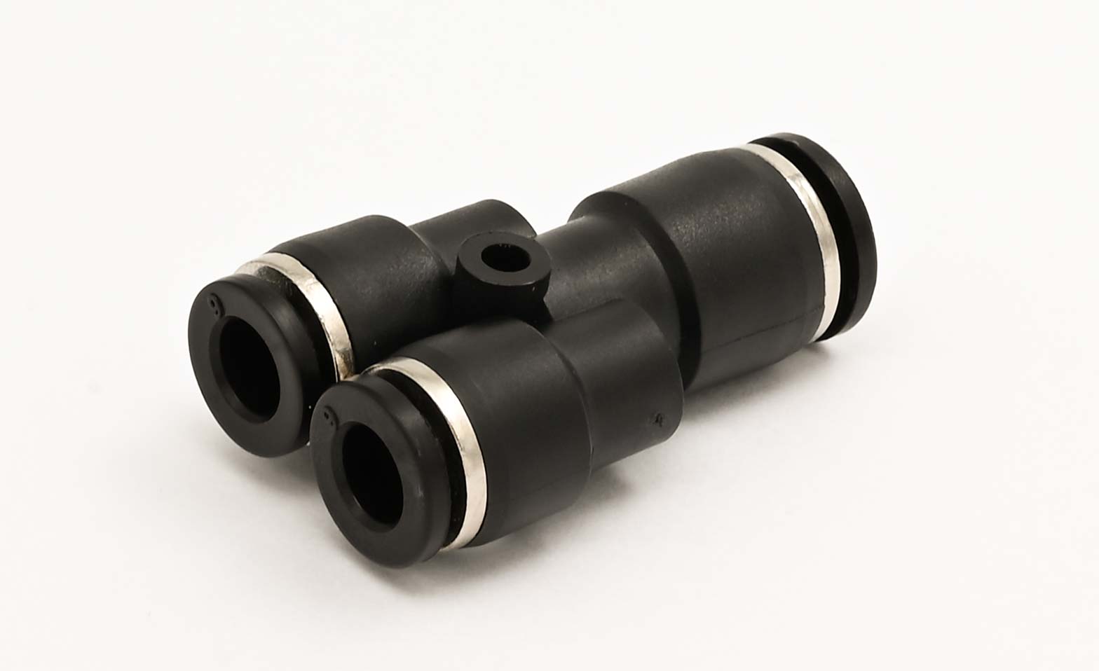 Aignep Serie 55000 Y-Verbinder Ø 8 mm Eingang 2x Abgang Ø 8 mm