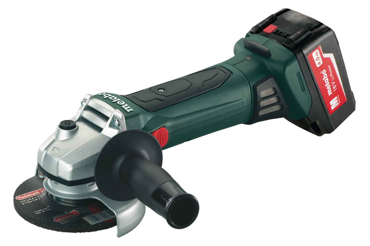 Akku-Geradeschleifer GA 18 LTX METABO  Solo + METALOC