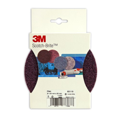 Scheibe ScotchB. 115 SB 5Stk A MED 115x2