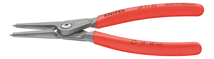 Seeger-Ringzange 49 11 A1 140mm, Feder, Aussenringe