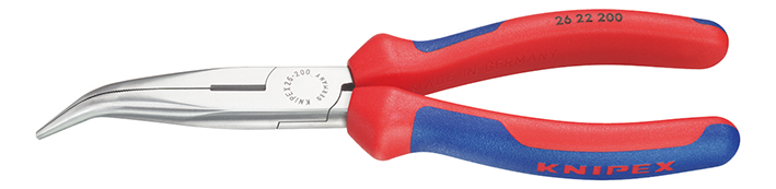 Storchschnabelz. pol.geb. 200mm m.M.K.Griff  Knipex