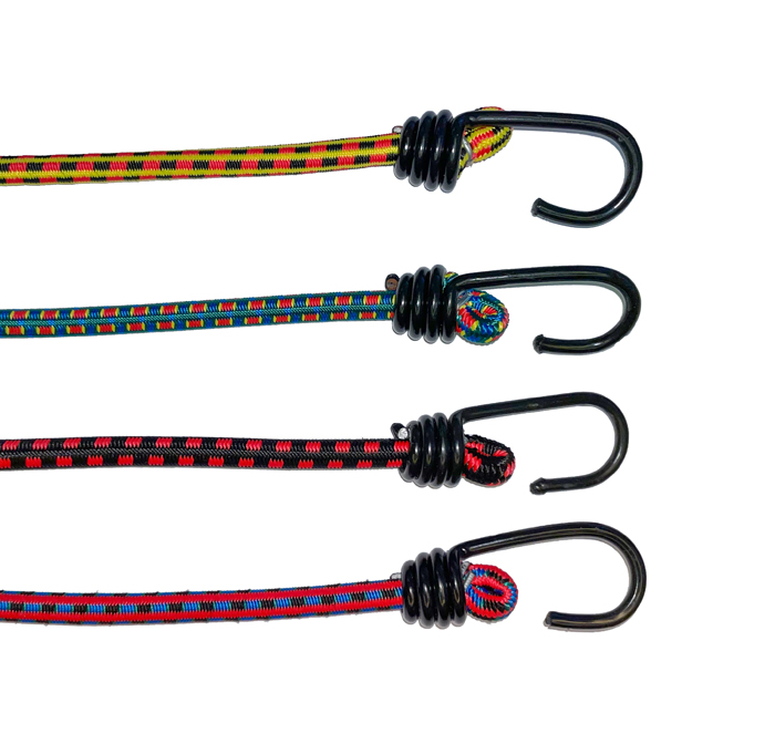 Gummispanner 80 cm, mit Haken Ø 10 mm, VE 25 St.