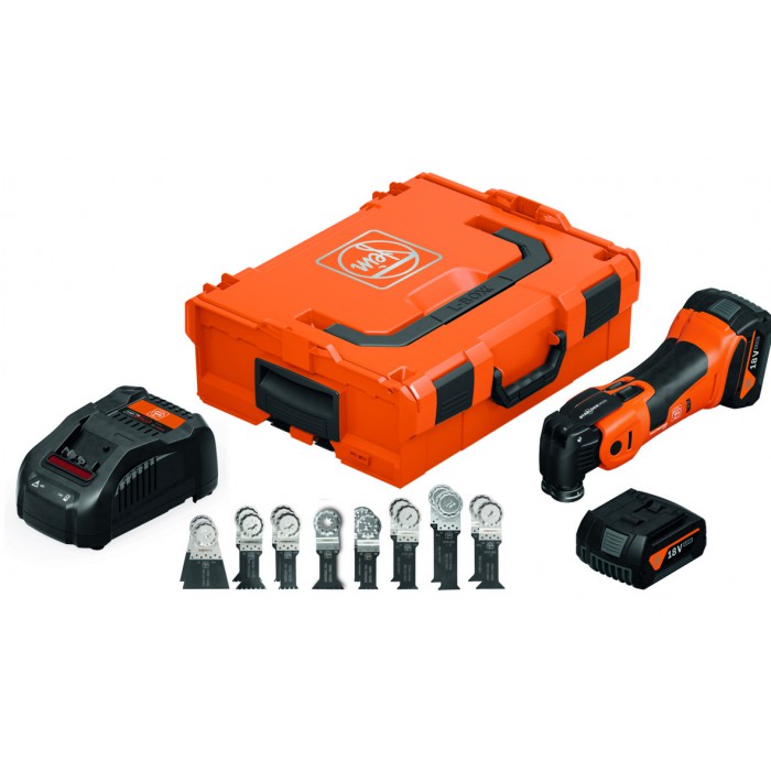 Fein Akku-Multimaster AMM 700 Holzbau ED STARLOC, inkl Zubehörset 8-tlg.