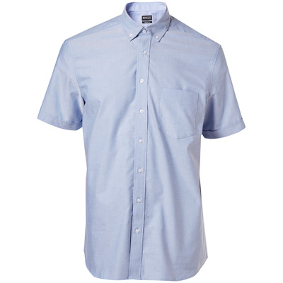 CROSSOVER Hemd kurze Ämel Mascot VALBONNE Hellblau 130g/m2  Gr. C46