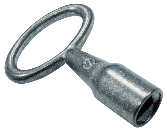 Lochschlüssel 8mm 4-knt zinkdruckguss