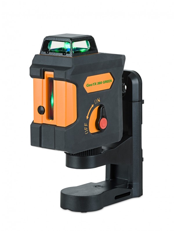 geoFennel Geo1X-360 Green - Kreuzlinienl Horizontallinie 360G, Vertikallinie 135G