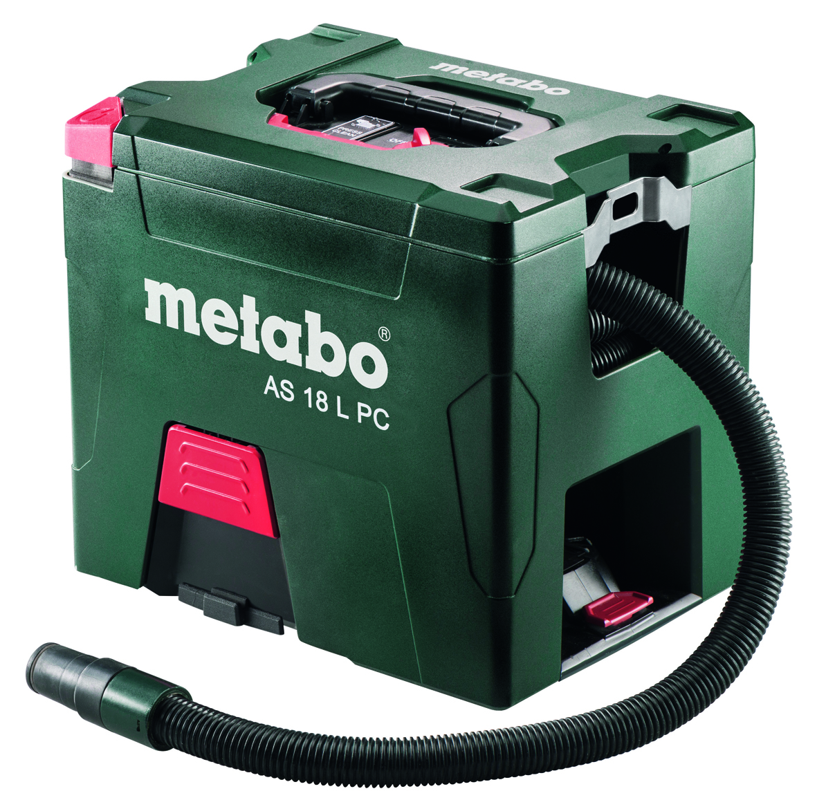 Akku-Sauger AS 18 L PC + RB METABO  Solo +Rollbrett