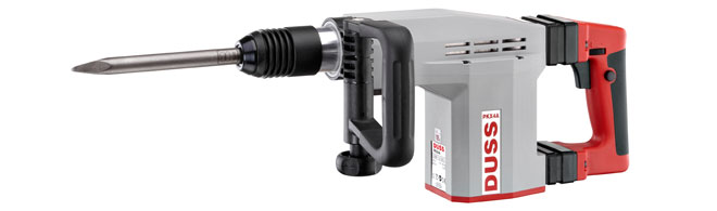 Duss Meisselhammer PKX 4A SET / SDS-Max 820Watt / 5,4Kg / 0-8,4 Joule