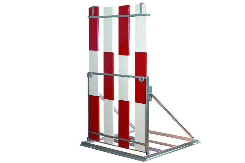 Kachelbild Absperrung