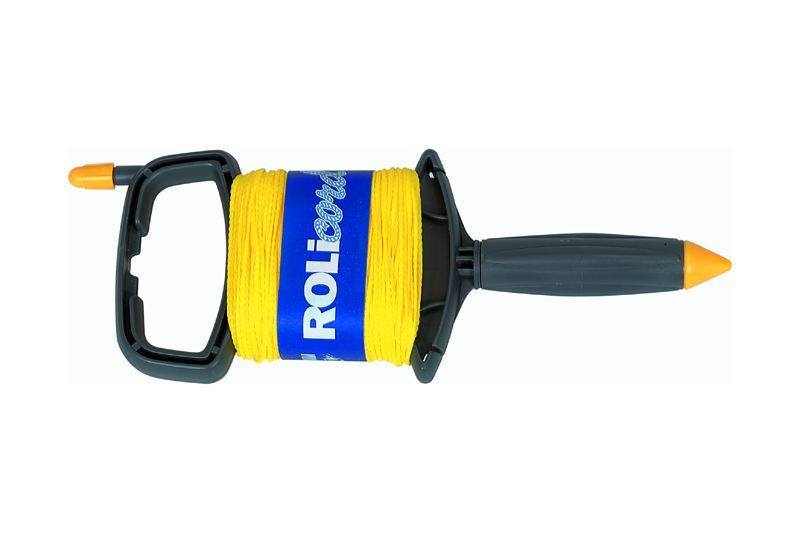 Maurerschnur mit Haspel Modell"Rolicord" Länge 75m, 2mm
