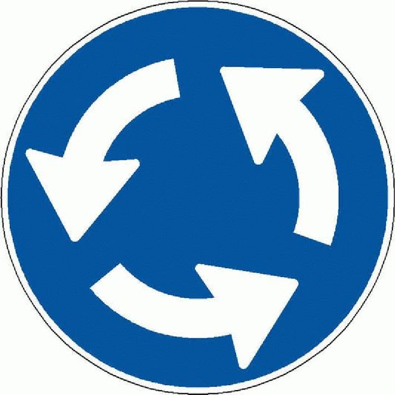 .SIGNAL SCOTCHLITE  EG KREISVERKEHR