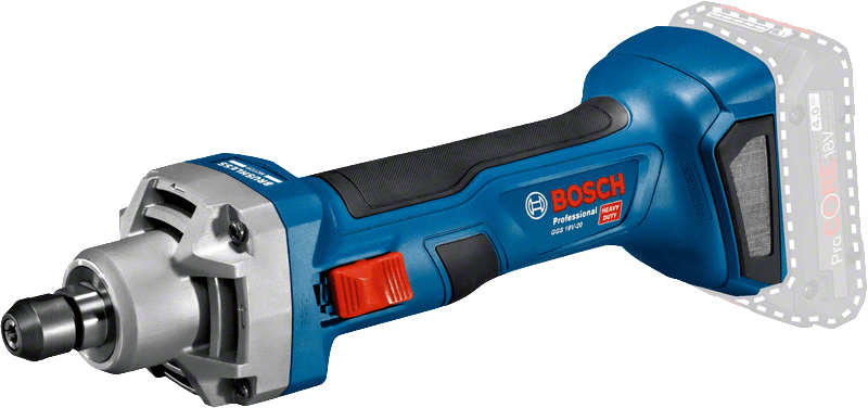 Akku Geradeschleifer Bosch GGS18V-20 Solo/ L-Boxx