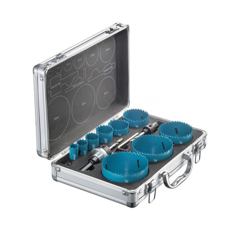 TECHNOCRAFT LOCHSÄGESATZ HSS-Bi-Metall 12-teilig