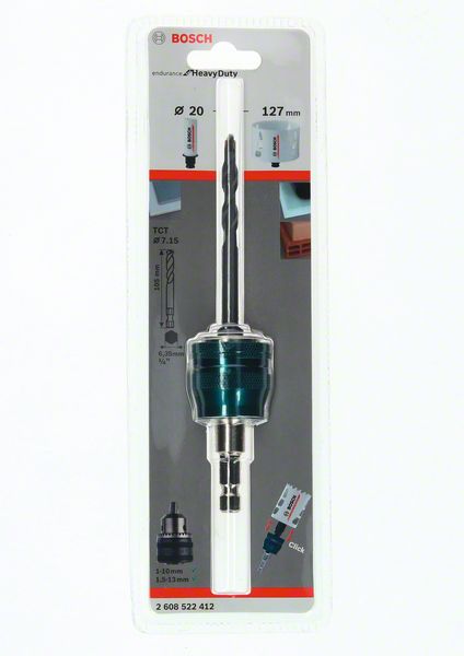 Lochsägenadapter 6-kt. 8.7mm TCT 7.15x85 NICHT MEHR LIEFERBAR