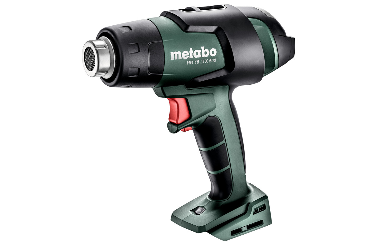 Akku-Heissluftgebläse HG 18 LTX 500 METABO  Solo + METALOC
