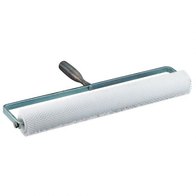 Kachelbild Entlüftungsroller, Zementwalzen