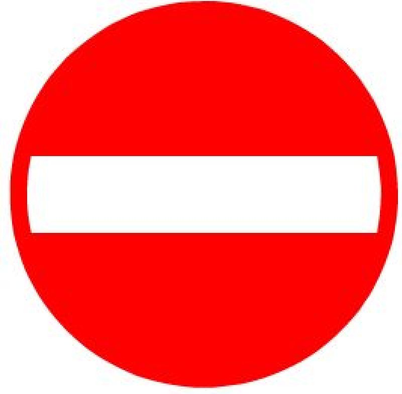 2.02 Einfahrt verboten Ø cm: 40, Ausführung: Scotchlite HIP