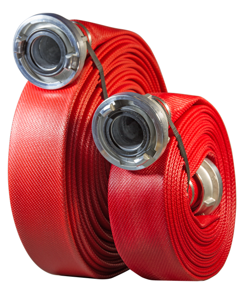 Bauschlauch RW 52mm X 20 m kompl. mit Storz Kupplung KA 66mm