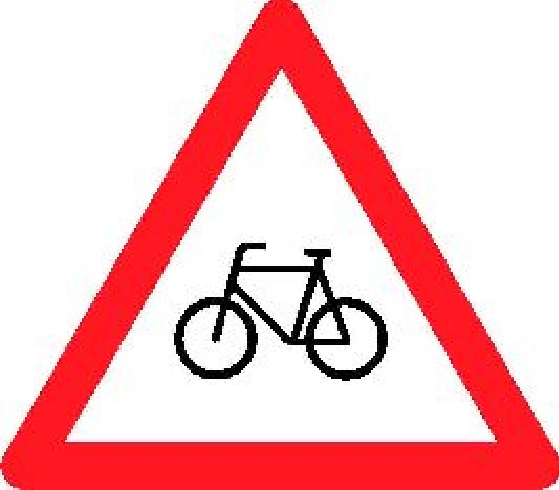 1.32 Radfahrer Grösse cm: 90, Ausführung: Scotchlite EG