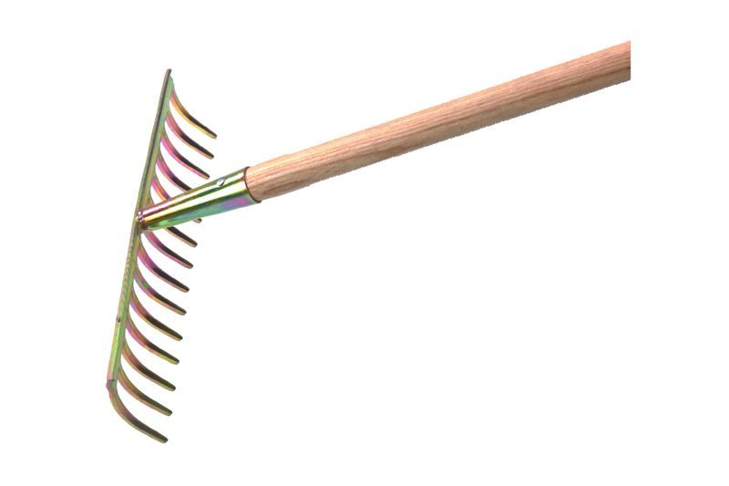 GARTENRECHEN GEBOGEN 14 ZINKEN M. STIEL