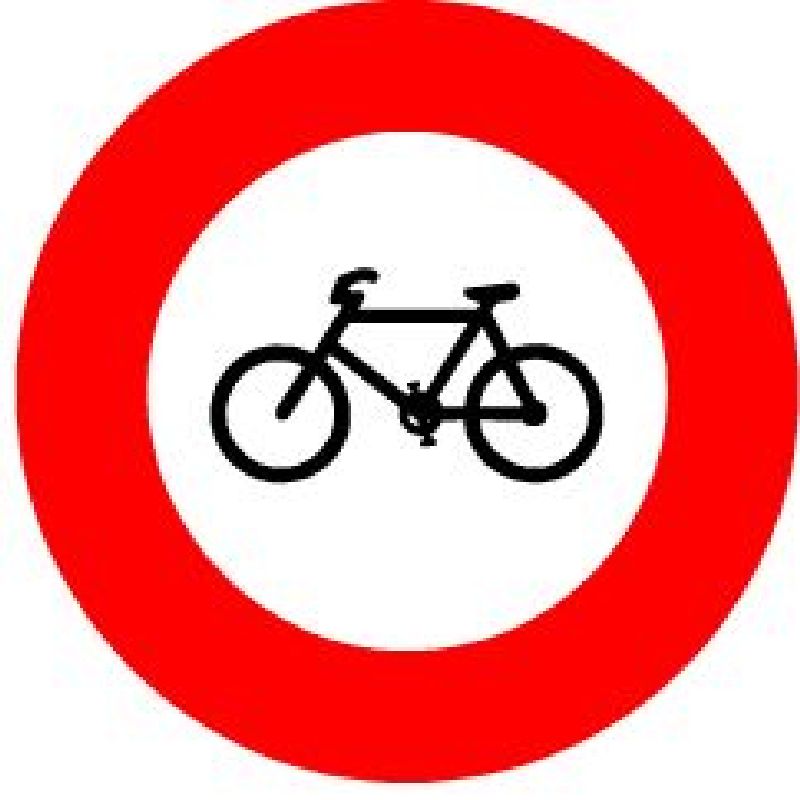 .SIGNAL SCOTCHL. EG VERBOT F. FAHRRÄDER