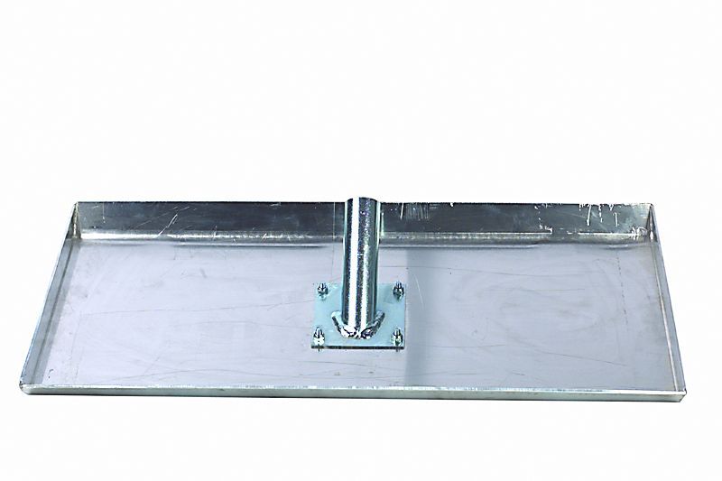 Bodentalosche  (Betonschieber) Grösse cm: 63x27, mit Stiel