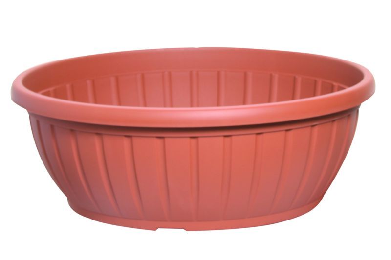 Blumenschale Coste terracotta Aussenmass Ø cm: 30, Unterteller Coste Ø