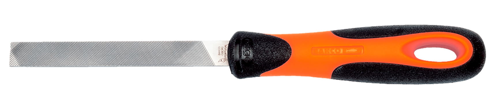 Mechanikerfeile 1-100-08-2-2 flach, halb