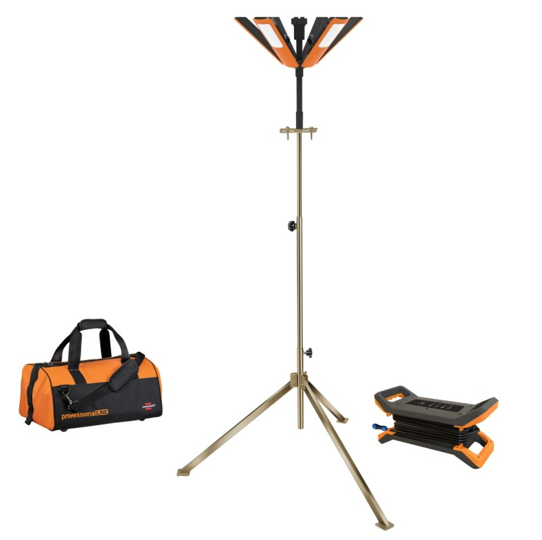 Mobiler 360° LED Strahler 200 W, 23500 l 6,7 m H07RN-F 3G1,0 + 3,3 m H05RN-F 2x1,