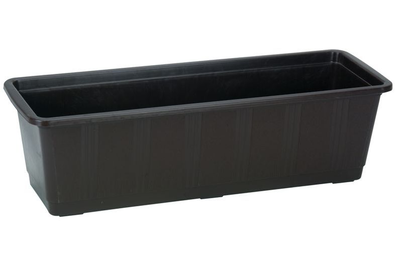 Pflanzkasten Extra Gross braun Aussenmass cm: 80X21, Höhe mm: 175