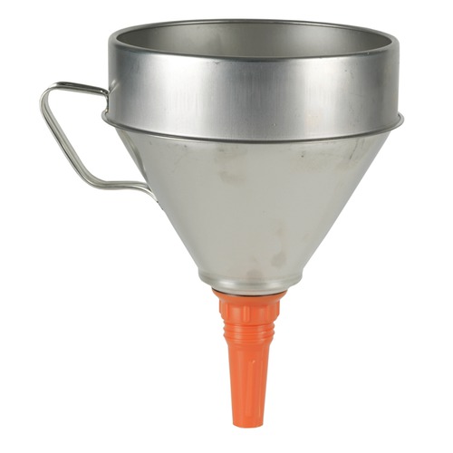 Benzintrichter 20cm aus Blech mit Sieb Benzintrichter Blech 20cm