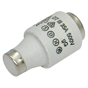 Sicherungspatronen 500V/40 Amp. träge Pack zu 5 Stk.