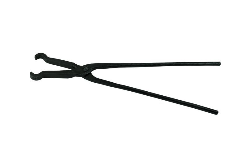 .SCHMIEDEZANGE MIT QUEREM RUNDMAUL