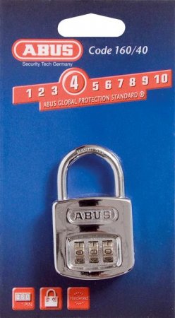 Kombinationsschloss Abus 160 160/50 SB