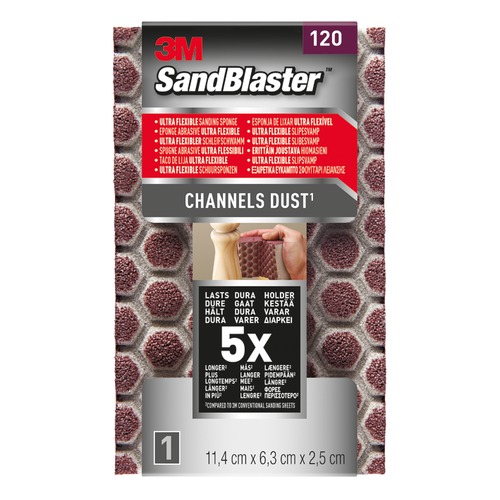 Schleifschwamm P120 SandBlaster Schleifs SandBlaste