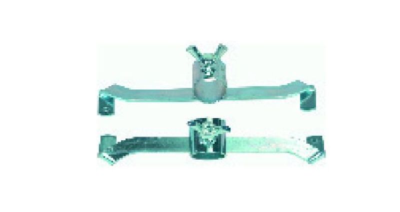 HALTER VERZINKT      PAAR FÜR 42 MM ROHRE