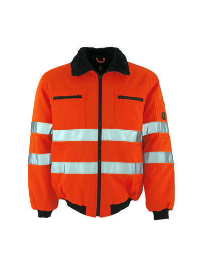 Alaska Pilotenjacke MASCOT Orange EN 471 - Kl. 3/2  Gr.3XL