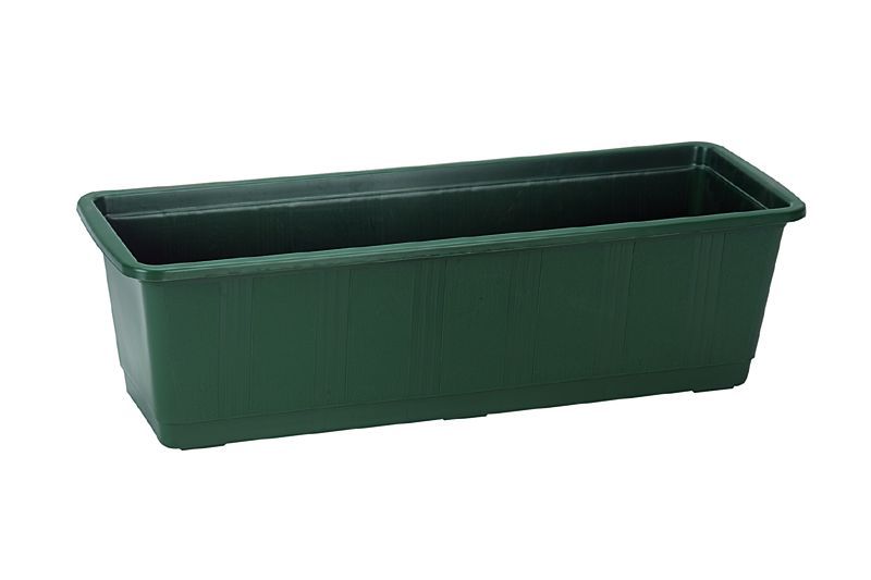 Pflanzkasten Extra Gross grün Aussenmass cm: 60X21, Höhe mm: 175