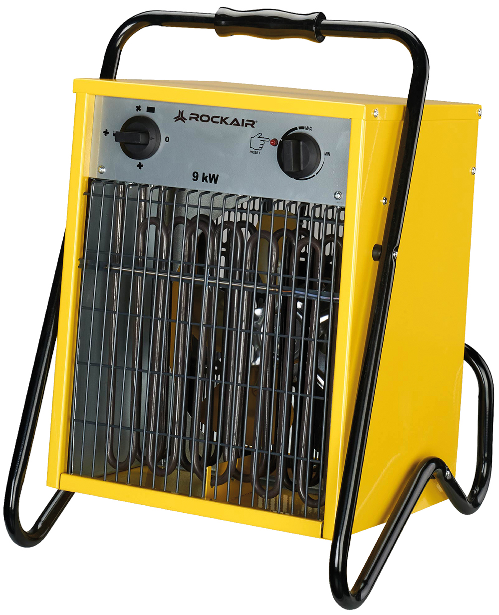 ROCKAIR EH 9  Elektroheizer  GELB 400V / 9000W
