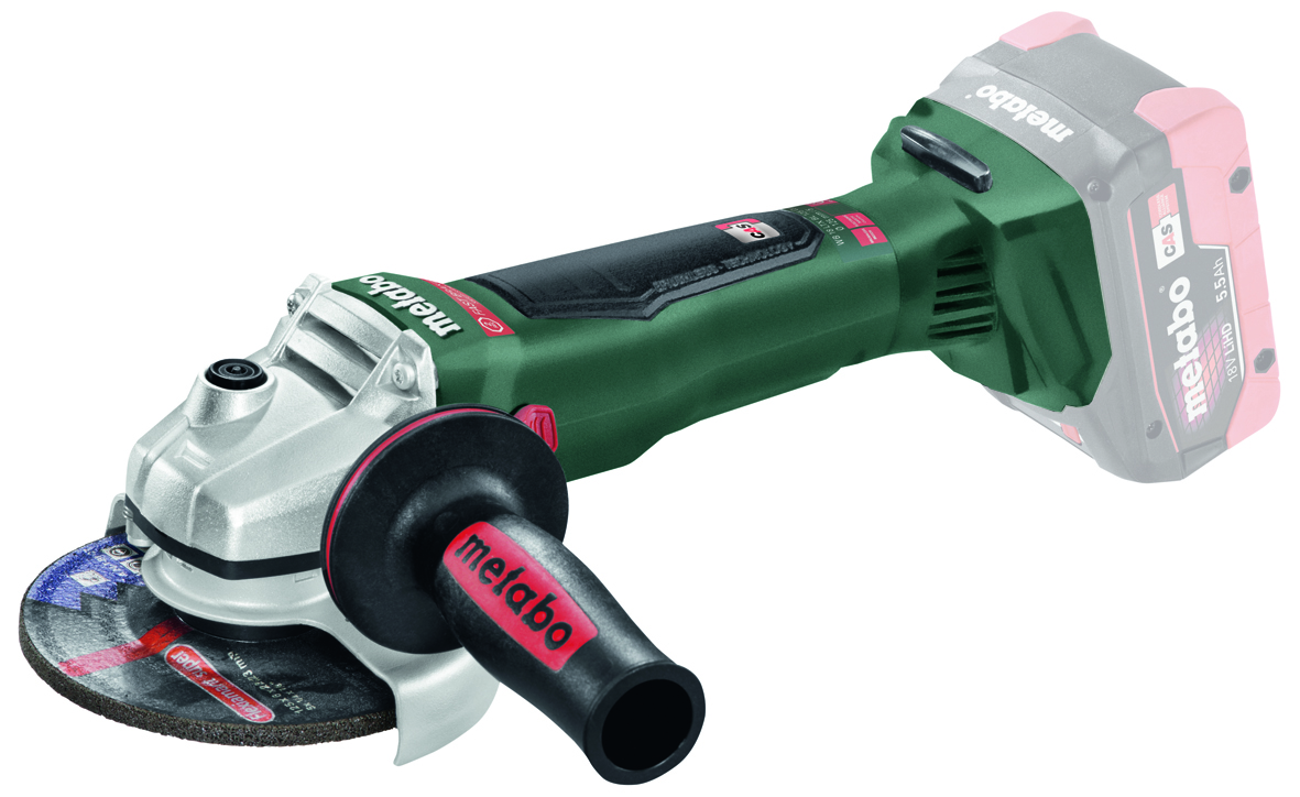 Winkelschleifer WB 18 LTX 125 Quick - Ka METABO  Solo + METALOC