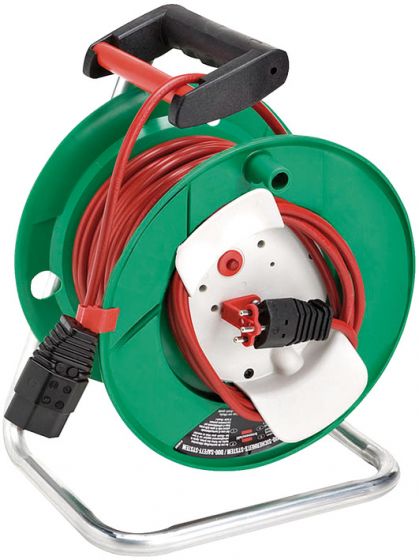 Kabelrolle Kunststoff 33 m Umkehrmodell TD 3 x 1,5, Kupplung T 12  IP20