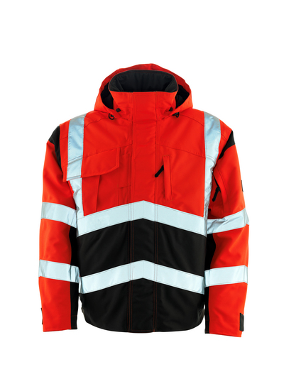 CAMINA Pilotjacke MASCOT EN 471 Kl 2 Rot / dunkelanthrazit Gr. XXL