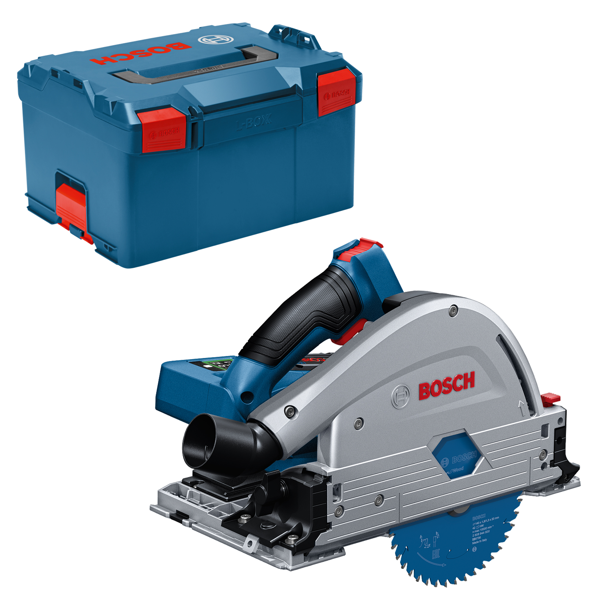 Akku Tauchkreissäge Bosch GKT 18V-52 GC Solo/ L-Boxx, BITURBO