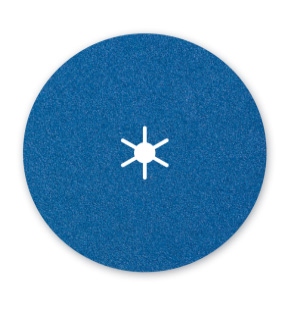 Schleifscheibe 150mm K60 Blue Pack à 50 Stück / 8mm Innenloch